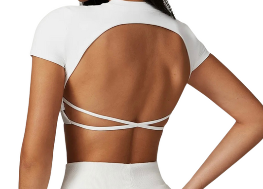 Open Back Sports Top